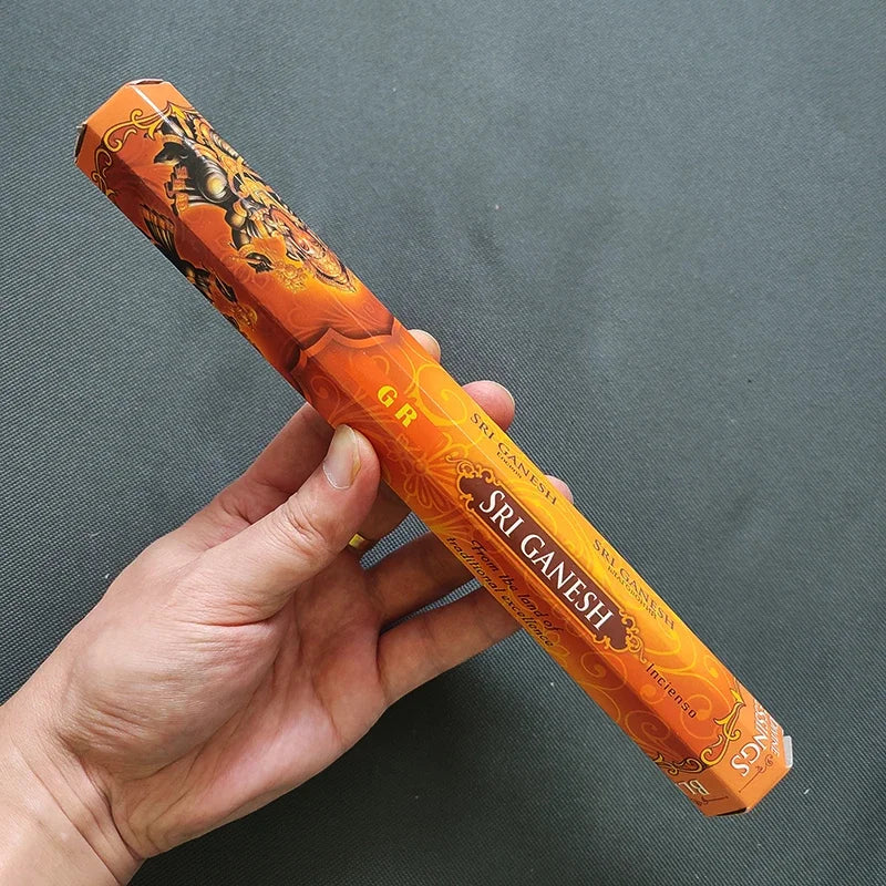 20 Sticks Indian Incense – White Sage, Lavender, Sea Breeze & More for Meditation & Yoga